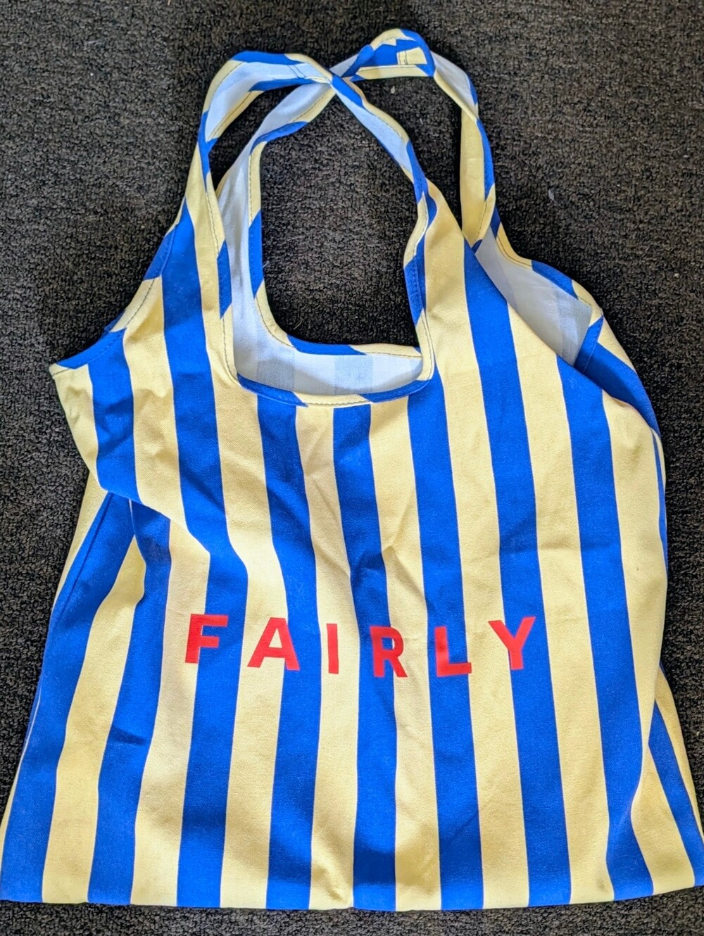 Jimmy Fairly Striped Tote Bag